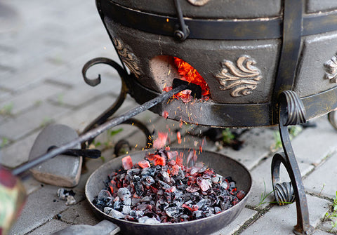 Embers from a Tandoor Oven