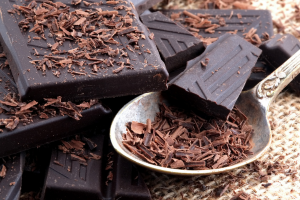Dark chocolate is the healthiest.