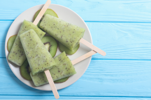 Homemade popsicles are a healthy and delicious treat for summer.