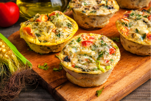 Vegan quiche bites are a delicious and healthy treat.