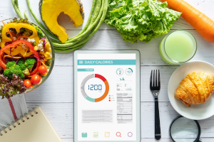 A food app can be a useful tool when trying to lose weight.