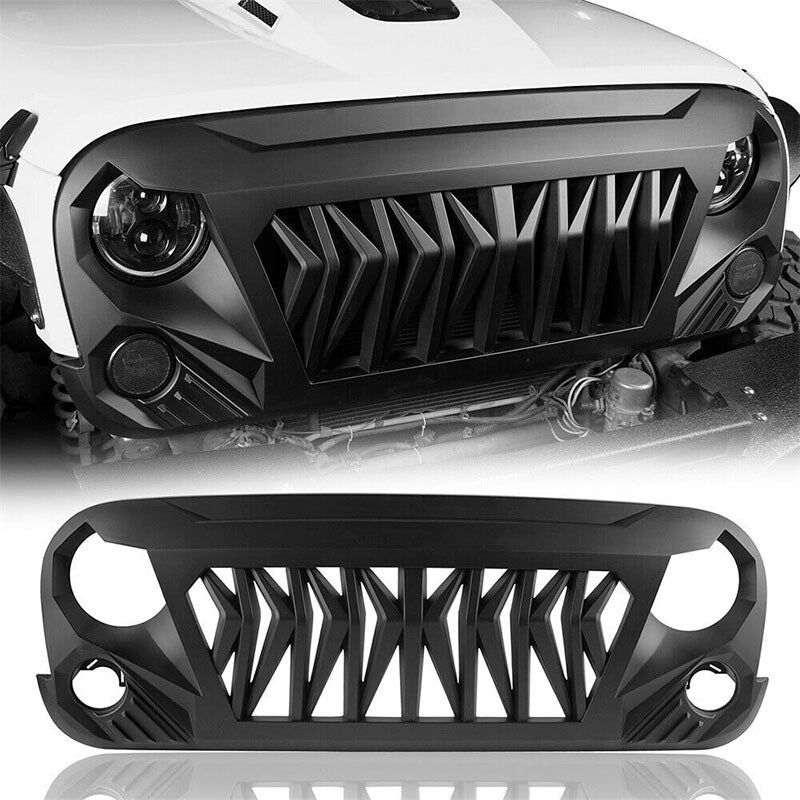 Angry Eye Jeep Wrangler Grill for Jeep Wrangler JK 2007-2018 - imysea