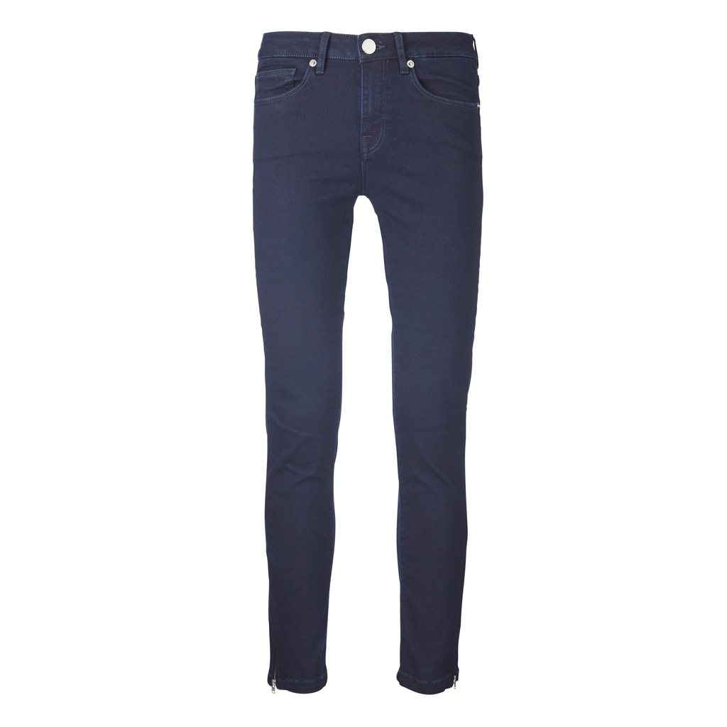 PIESZAK JEANS dame - Paulina Swan Ankle - Navy – By Hand and Nature