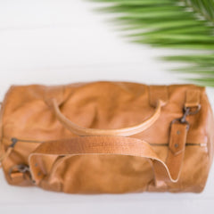 Weekender Tasche Amber von oben