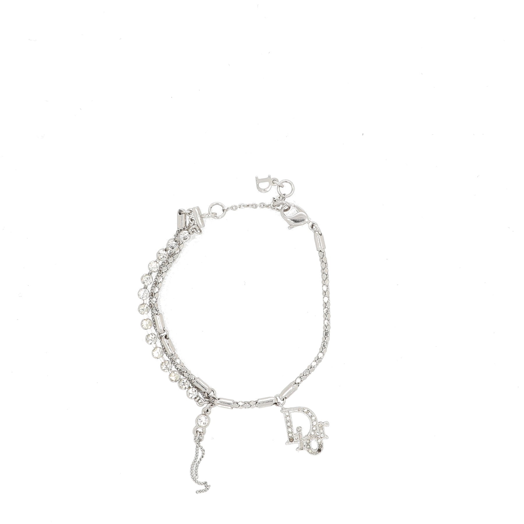 Reclame Rendezvous Verspreiding Christian Dior Bracelet in Silver Metal – Fancy Lux