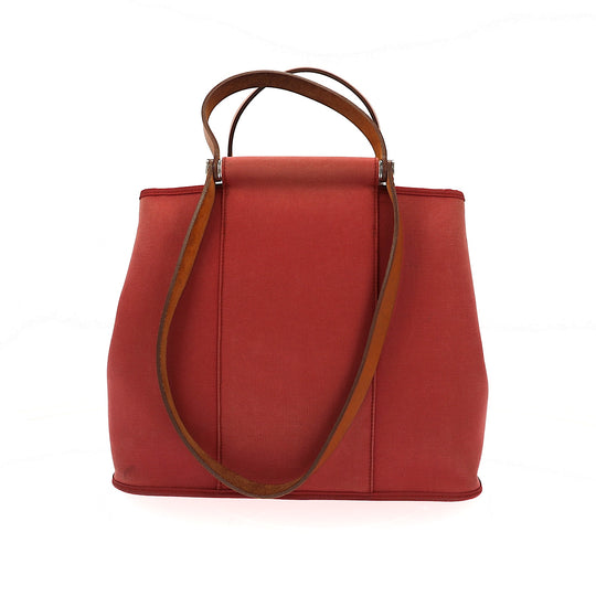 Hermes Tote Bag XL 45 Cabacity Burgundy Red Leather – Luxify