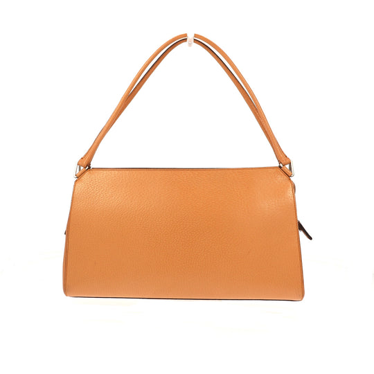 Sell Prada Orange Double Pochette Crossbody Bag - Orange