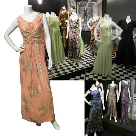 1930s-Night-and-Day-exhibition-Fashion-and-Textile-Museum-bias-cut-dresses