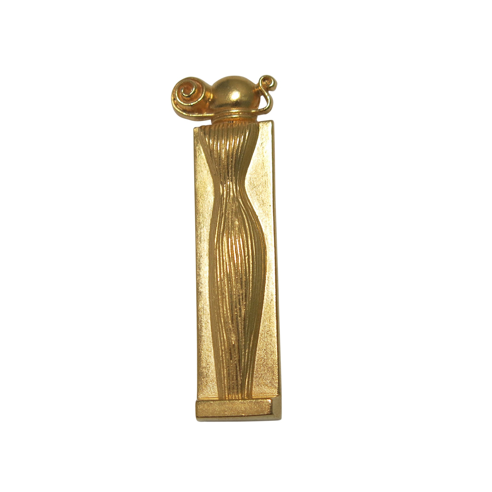 Gold Perfume Bottle Pin – Vintage Givenchy | ShopCurious