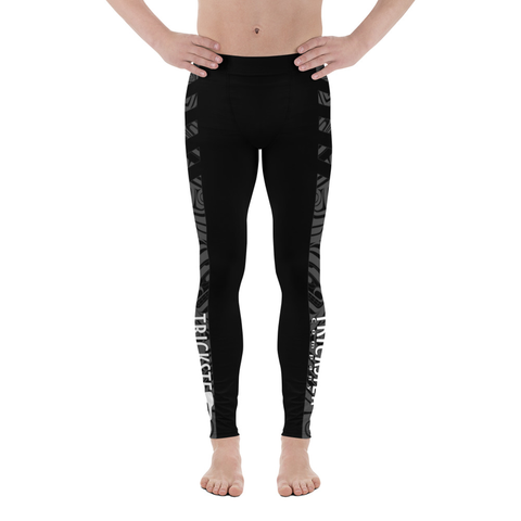 Men's Salmon Tessellation Athletic Leggings – Trickster Company