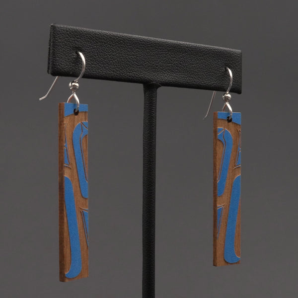 Eagle Alder Wood Earrings - Assorted Colors