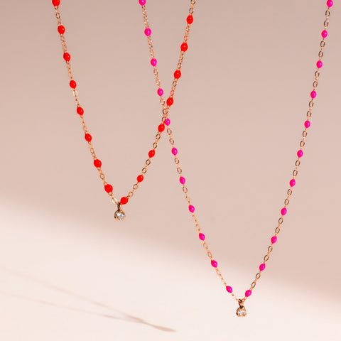 Classic Gigi Anis necklace, Rose Gold, 19.7 – Gigi Clozeau - Jewelry