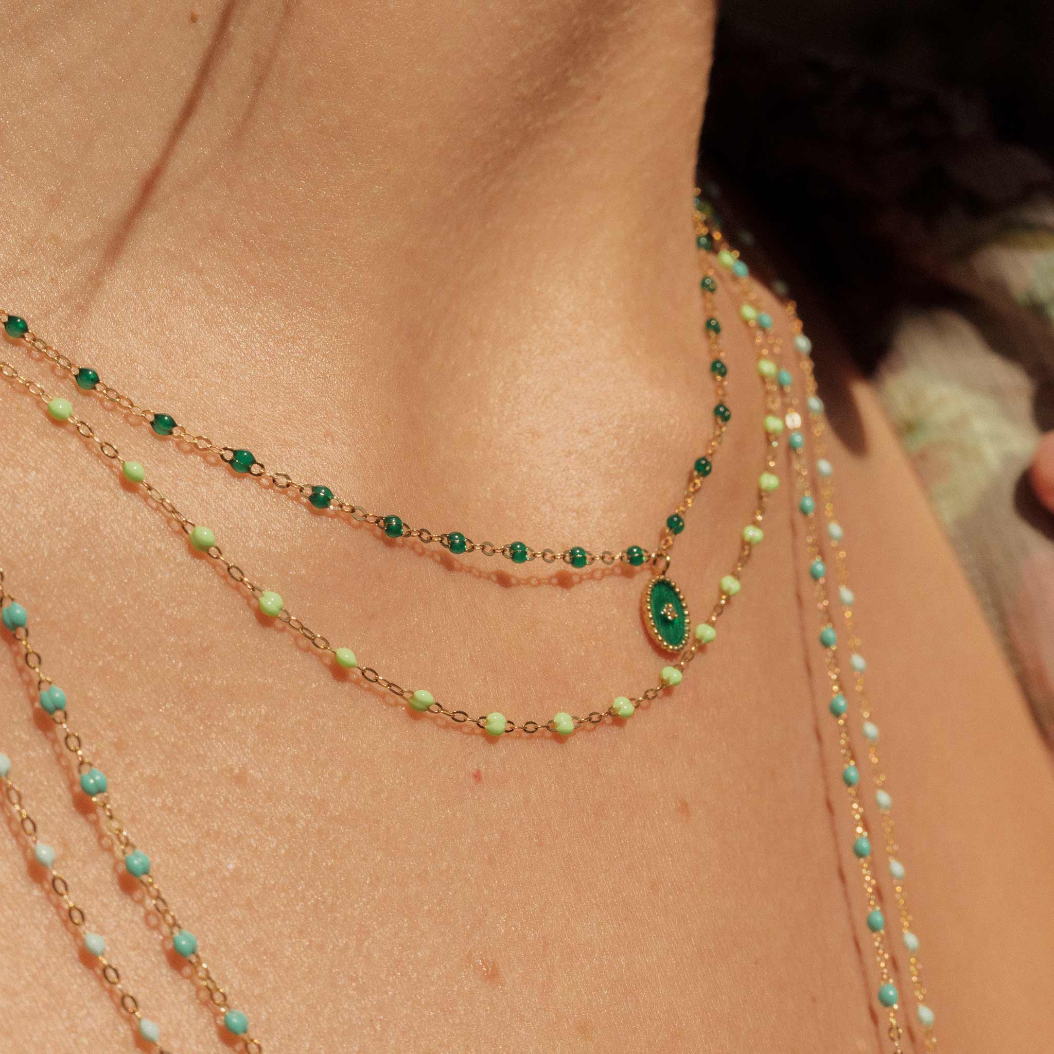 Classic Gigi Anis necklace, Rose Gold, 17.7"
