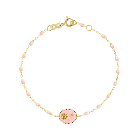 Lucky Clover Classic Gigi Baby Pink diamond Bracelet, Rose Gold, 6.7 –  Gigi Clozeau - Jewelry