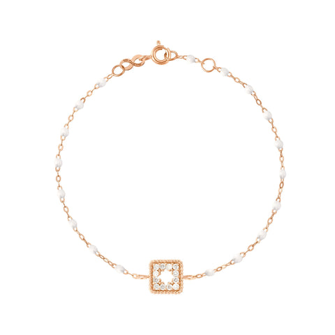 Star Classic Gigi Baby Pink diamond bracelet, Rose Gold, 6.7