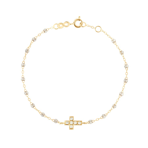 Classic Gigi Sparkle Treasure Bracelet, Yellow Gold, 6.7