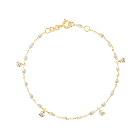 Star Classic Gigi Opal diamond bracelet, Yellow Gold, 6.7