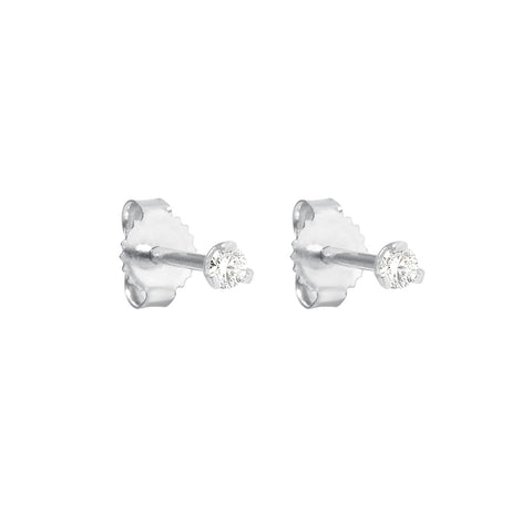 Diamond - earrings, Jewelry White Puce – Gold Clozeau Gigi