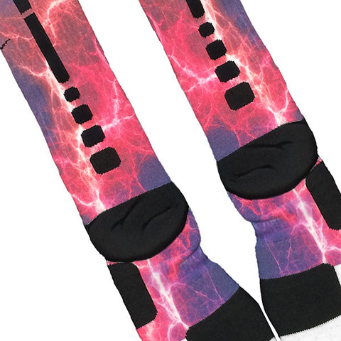 pink nike basketball socks