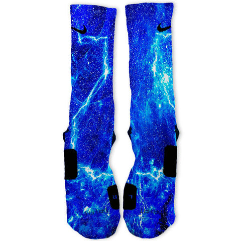 blue elite socks
