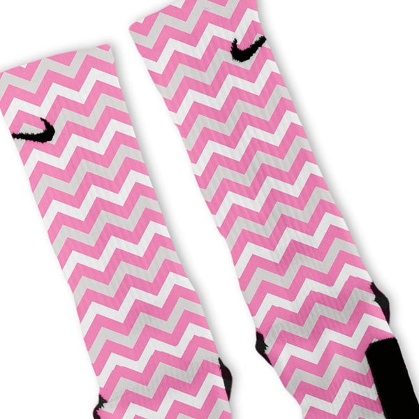 pink elite socks