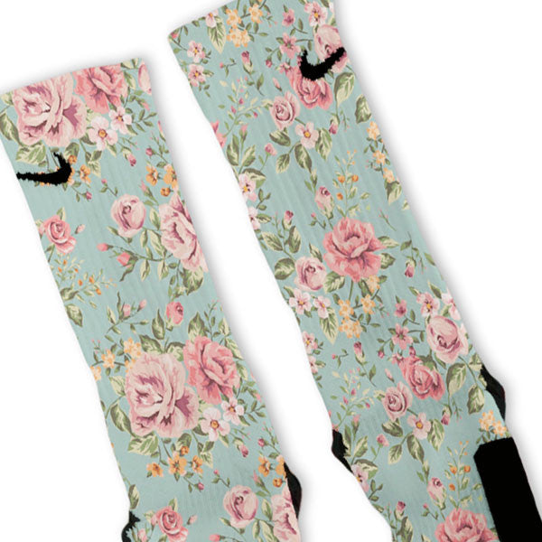 mens floral socks