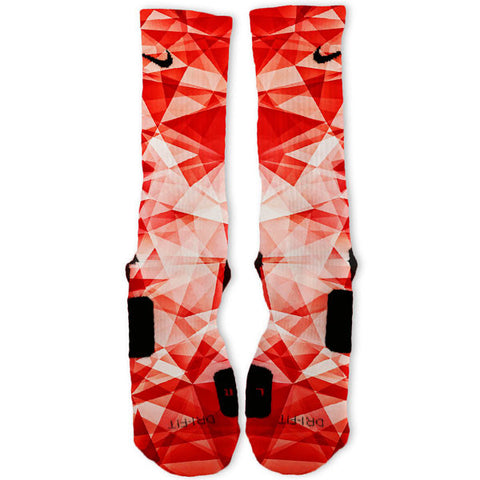 Red Prism Custom Nike Elite Socks 