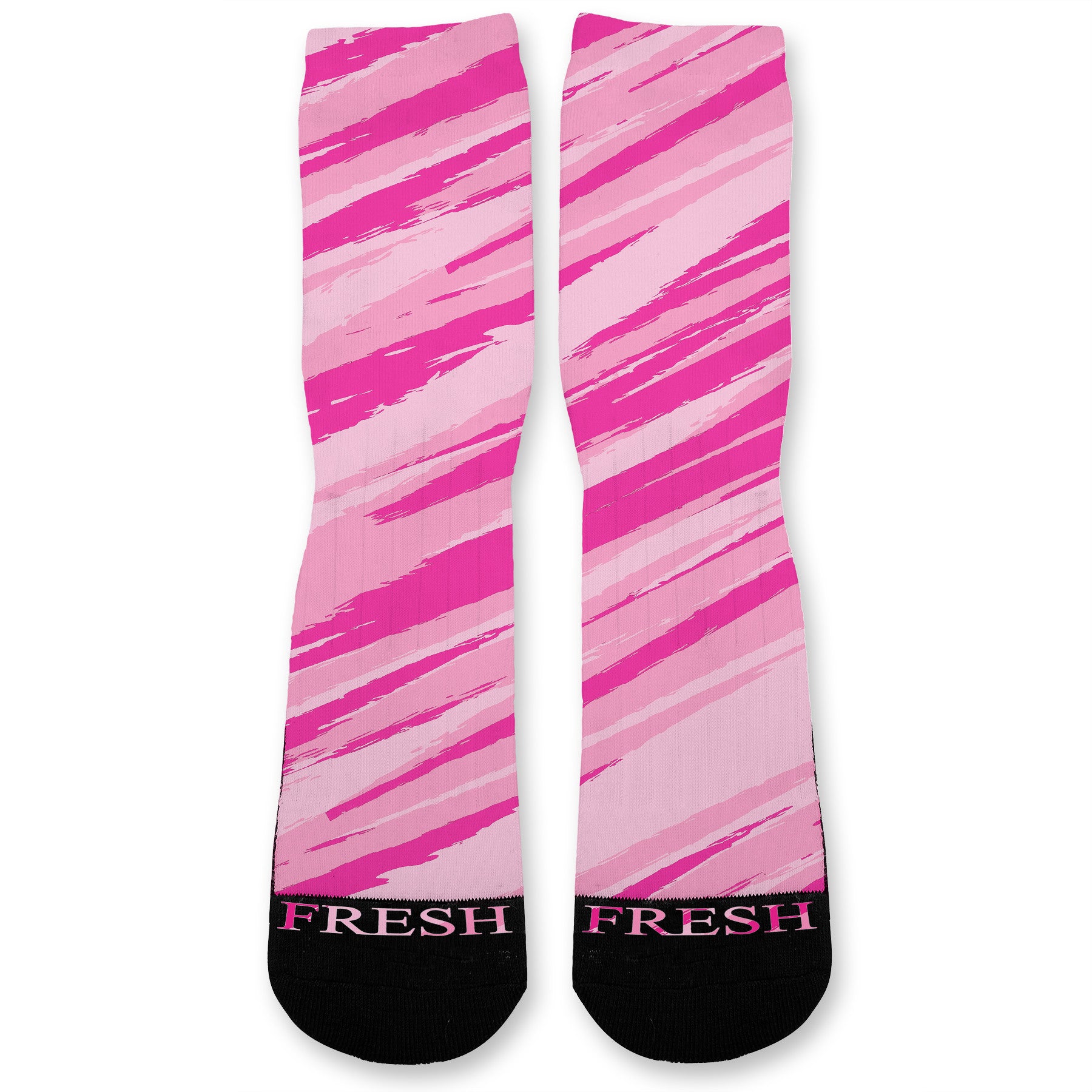 athletic pink socks