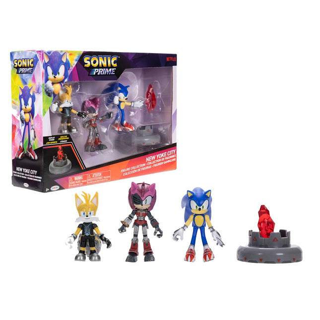 Sonic the Hedgehog Prime New Yoke City Mini Figure Collection