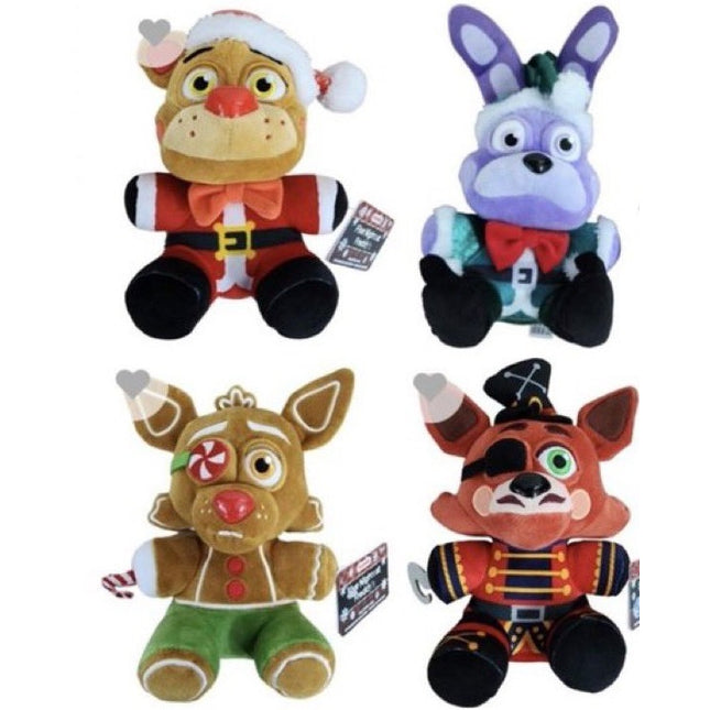 Five Nights At Freddys Holiday Nutcracker Foxy Plush Soft Toy Figure Freddy  FNAF