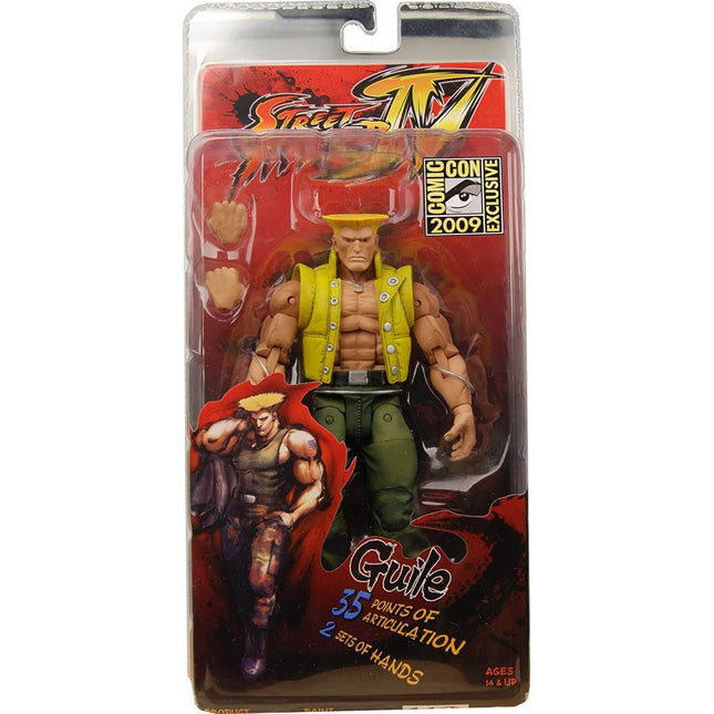 NECA Street Fighter IV 4 Guile Action Figure 