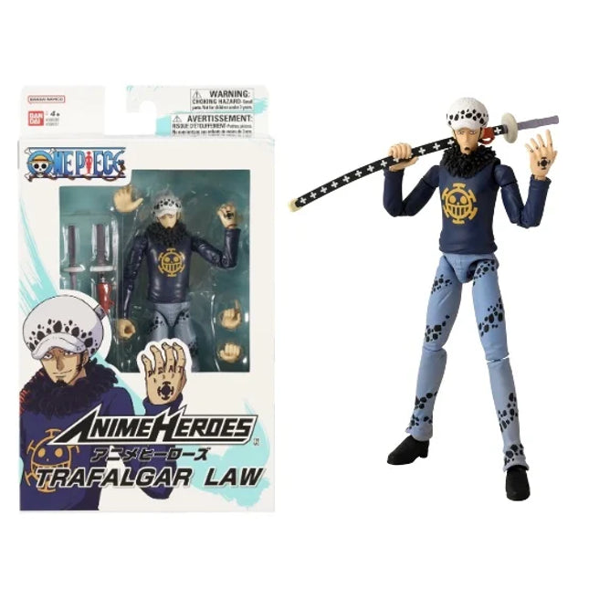 Figurita Bandai ONE PIECE - Trafalgar Law - Figure Anime Heroes 17