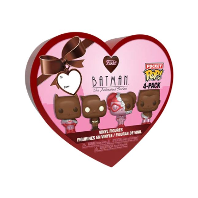 Star Wars Pocket Pop Keychains 4 Pack- Valentine (Chocolate) – poptoys.it