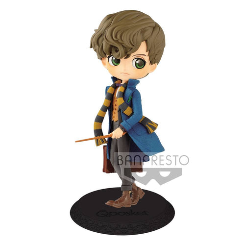 Newt Scamander Fantastic Beasts 2 Q Posket Mini Figuur Versie A 15 Cm