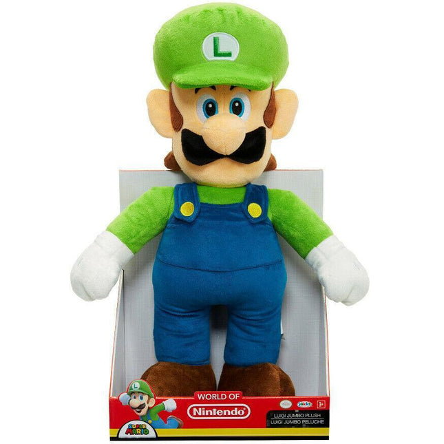 Luigi Super Mario Plush 50 cm Jumbo – poptoys.it