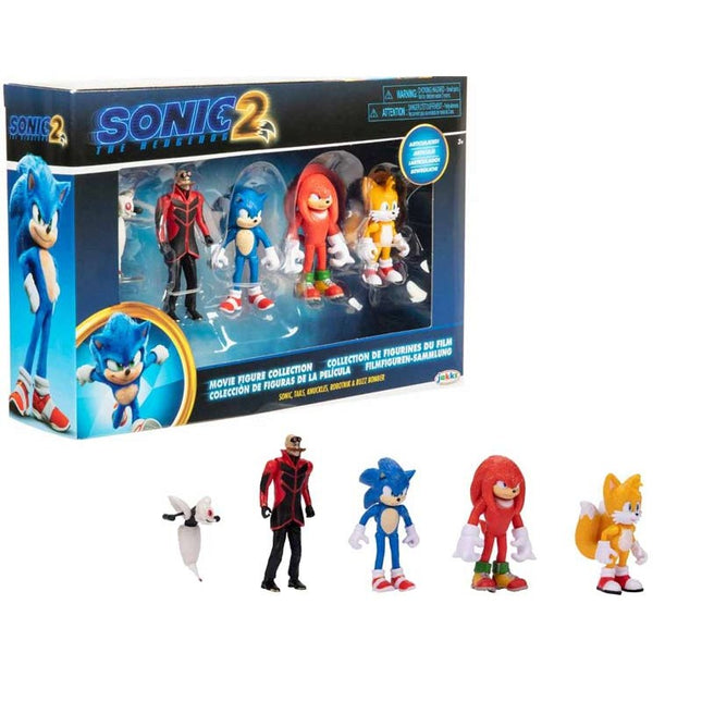 Set figuras de acción Jakks Pacific articulado Sonic The Hedgehog