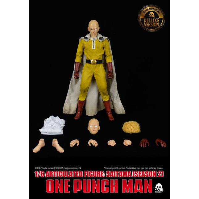 One Punch Man Action Figure 1/6 Saitama (Season 2) Deluxe Version