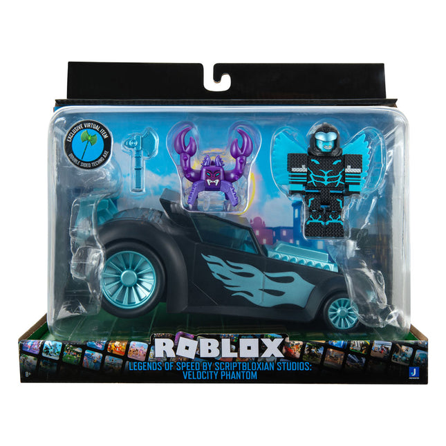 Roblox Action Collection - Brookhaven: Outlaw and Order Deluxe Playset  [Includes Exclusive Virtual Item]Figure and Accessories : Toys & Games 