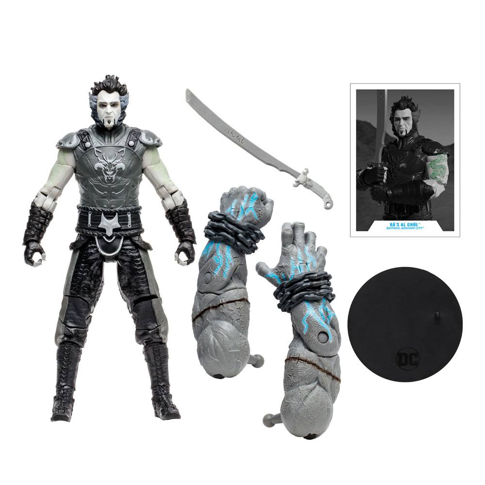 Ra's al Ghul Gold Label (Batman: Arkham City) DC Multiverse Gaming Build A  Action Figure 18 cm - Solomongundry BW – 