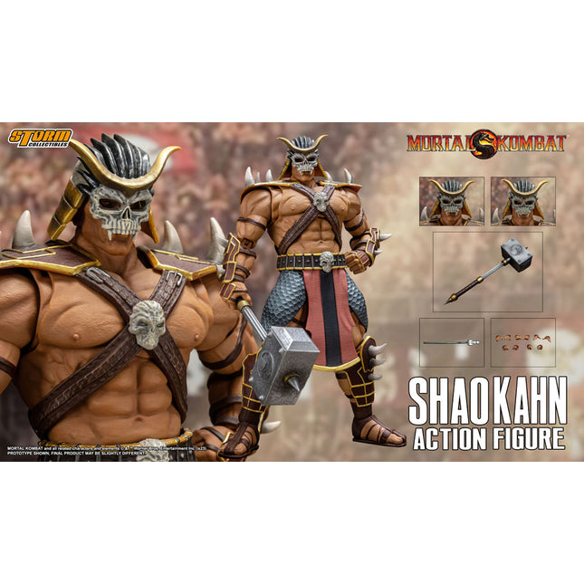 Shao Kahn Mortal Kombat Action Figure 1/12 18 cm – poptoys.it