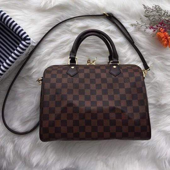 Louis Vuitton(LV) Basic Speedy Check Hand Bag – Online First Copy