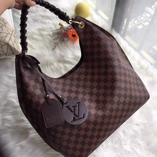 Louis Vuitton POCHETTE METIS Coffee Checks Sling Bag – Online First Copy