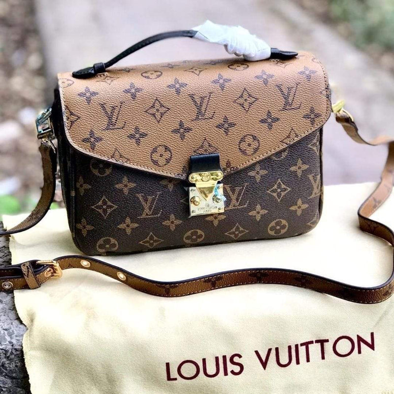 Louis Vuitton POCHETTE METIS Brown Monogram Sling Bag – Online First Copy