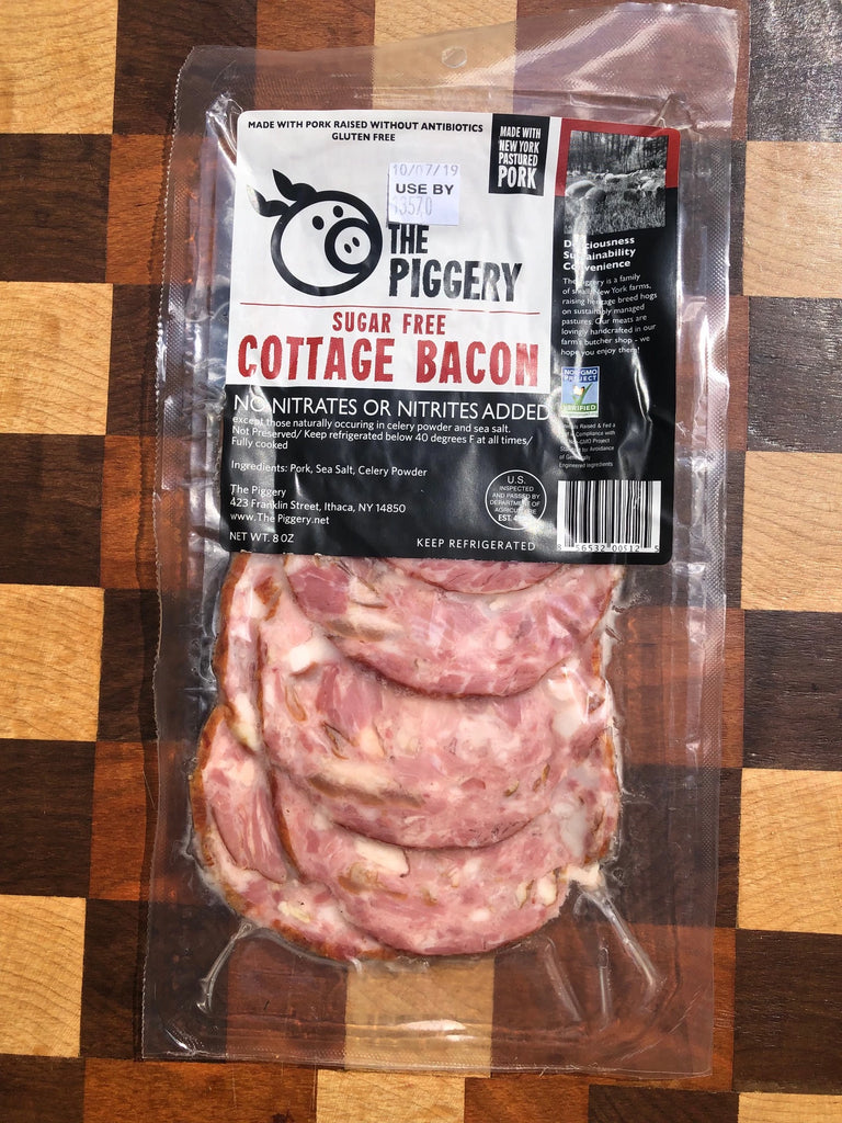 Pastured Nitrate Free Cottage Bacon The Piggery