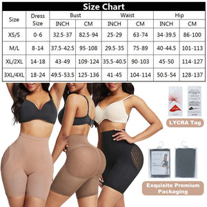 Women's  Slimming Full Body Shaper Rear Lifter Tummy Control Pants Seamless Women Underwear Bodysuits