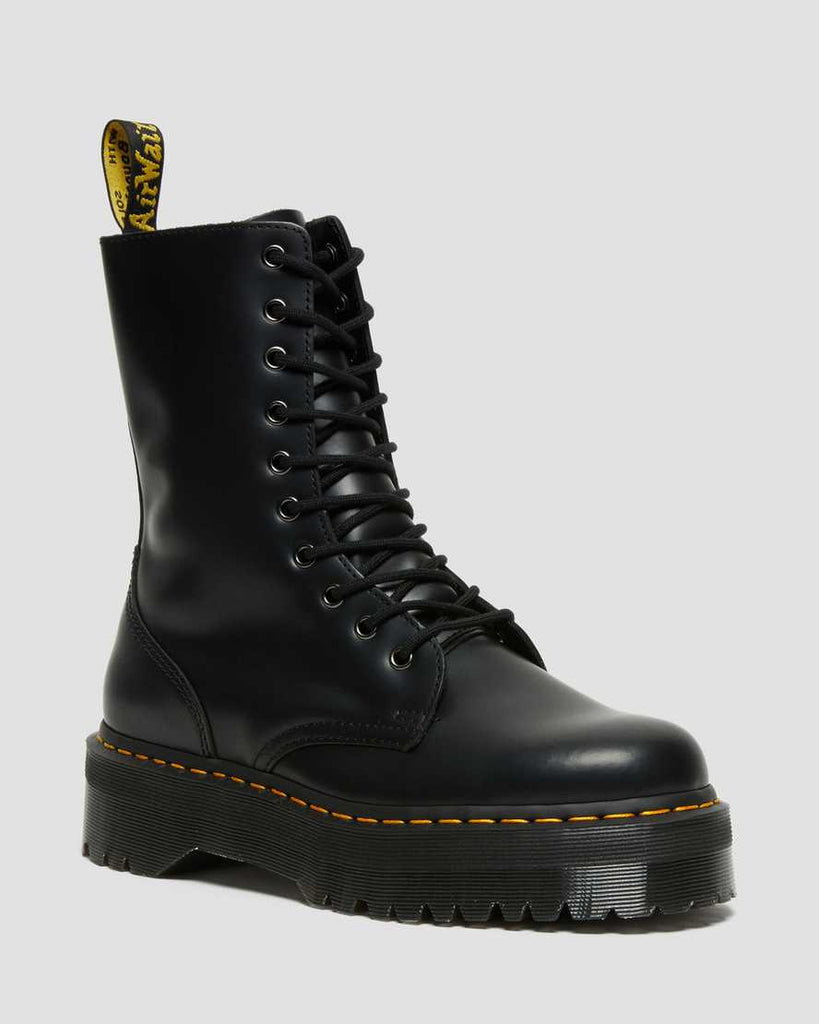 Dr Martens Jadon Hi Leather Platform Boots Black