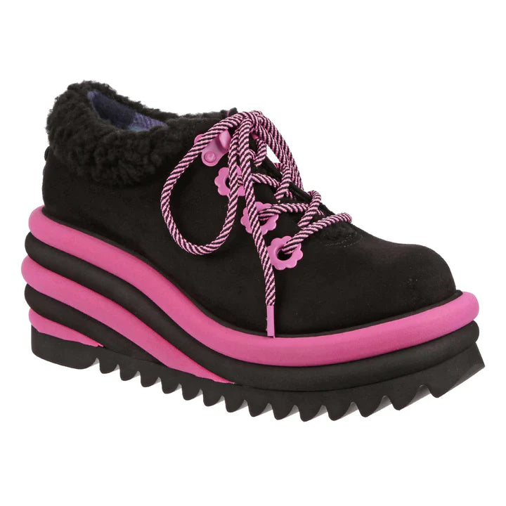 SIZE 36* Irregular Choice Sunshine Dream Pink Multi Boots
