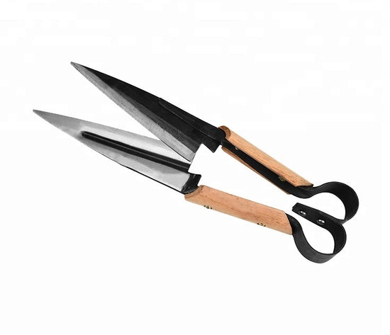 Wood Handle Sheep Shears Wool Trimming Scissors 295mm