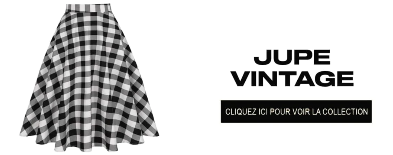 jupe vintage