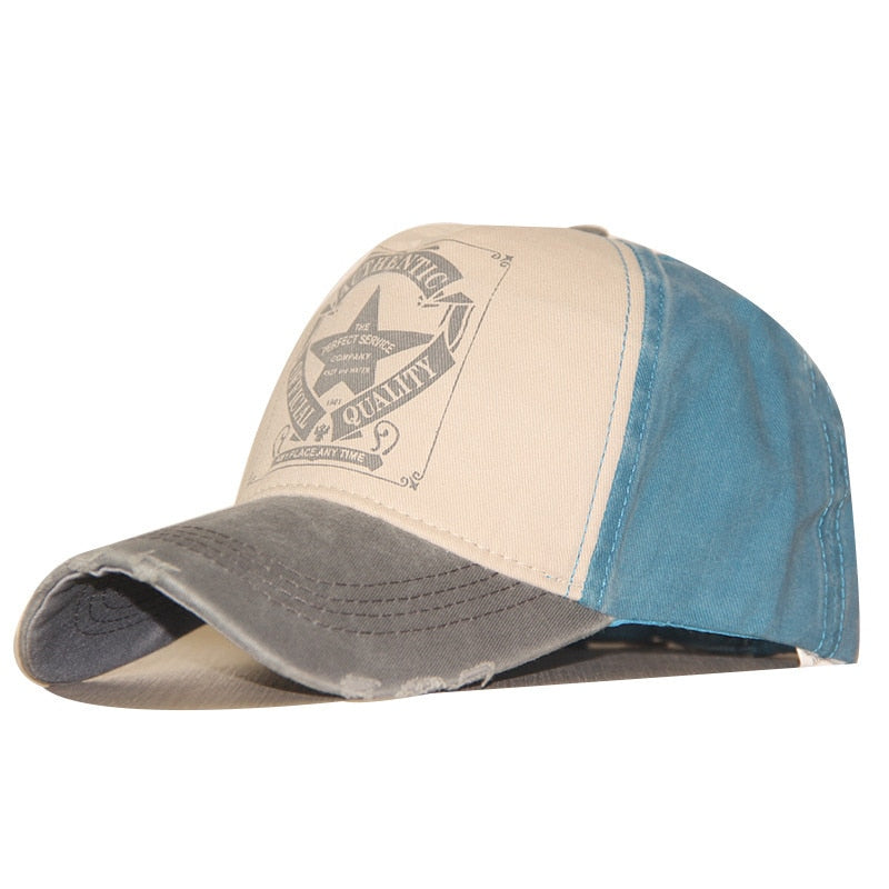 Casquette Homme Style Sobre Cap SnapBack En Coton Ajustable Tendance-Gris -  Prix en Algérie